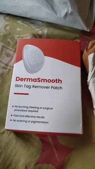 DermaSmooth Skin Tag Remover Patch 72 Pcs White ABS
