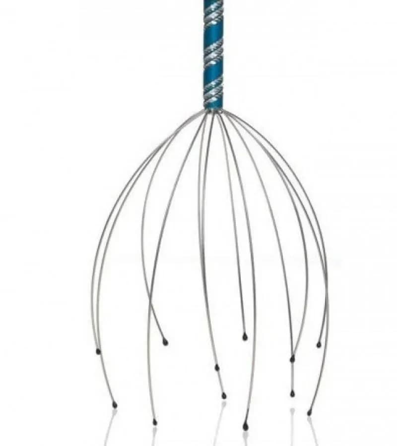 Stainless Steel Scalp Massager with Acupressure Stimulation