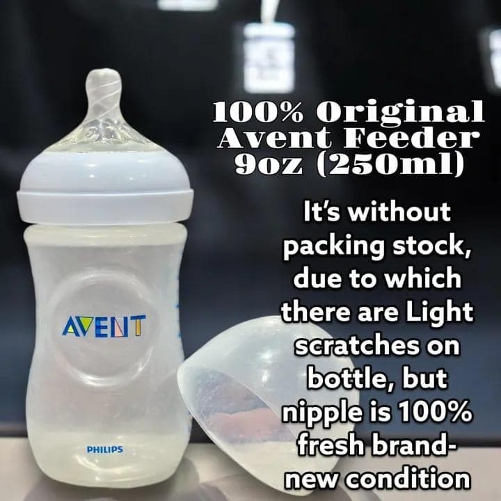 100% Original Avent Feeder 9oz BPA-Free White