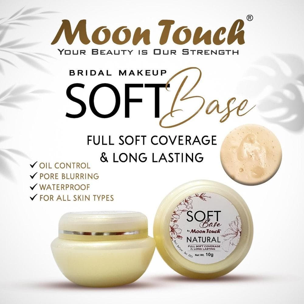 Moon Touch Soft Base Cream 10g All Skin Types