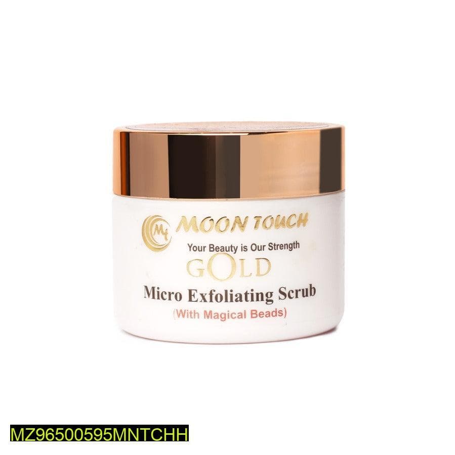 Moon Touch Gold Micro Exfoliating Scrub for All Skin Types