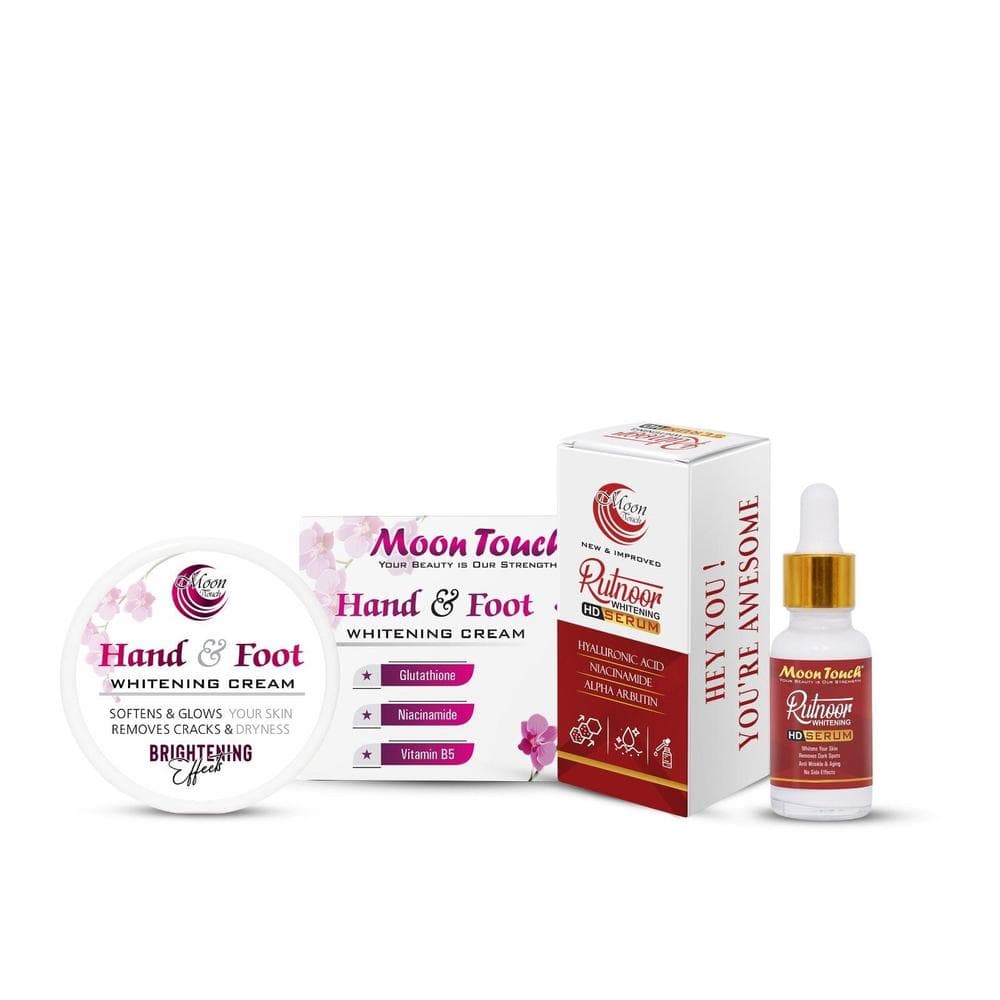 Whitening Hand & Foot Cream + Rutnoor Serum Duo