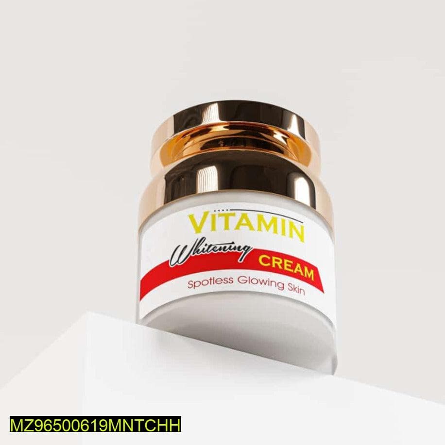 Vitamin Whitening Cream with Glutathione Serum for Glowing Skin
