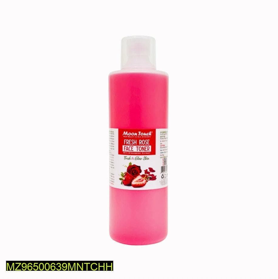 Fresh Rose & Strawberry Face Toner Mist for All Skin Types