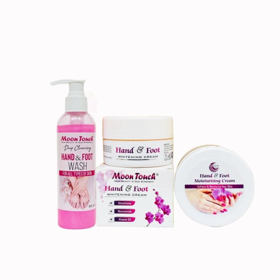 Hand & Foot Cream & Soap Set for All Skin Types