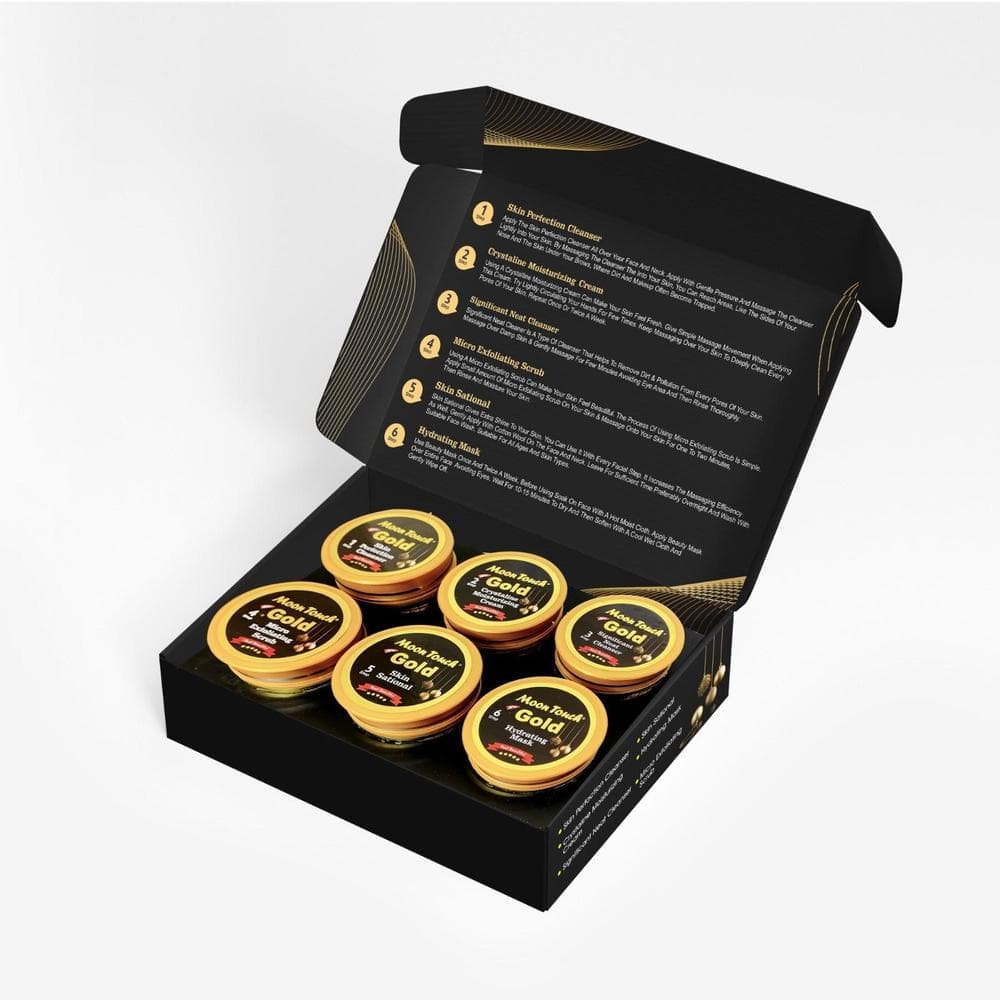 Moon Touch Gold Facial Set for All Skin Types