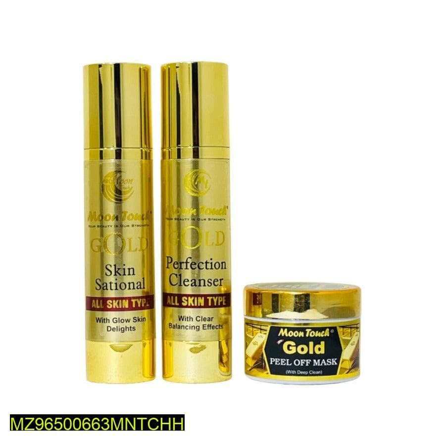 Moon Touch-Gold Premium Skincare Set for All Skin Types