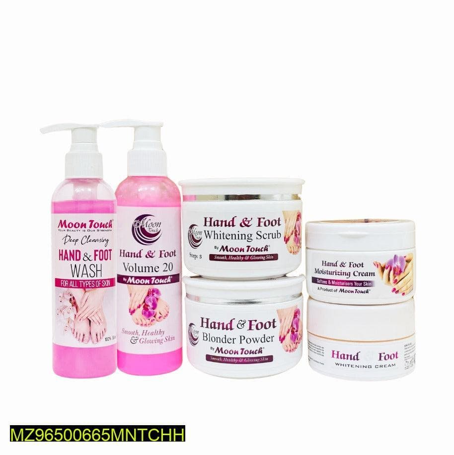 Hand & Foot Cream & Scrub Set for All Skin Types