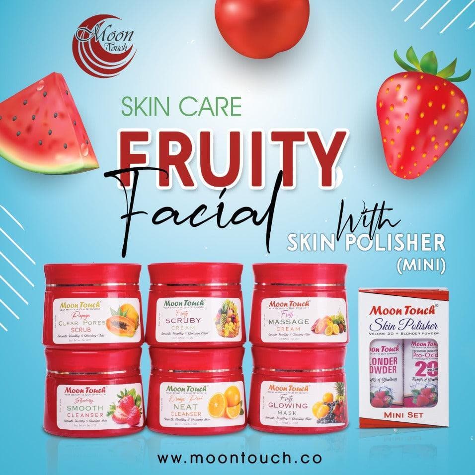 Moon Touch-Fruity Facial With Skin Polish Mini Set