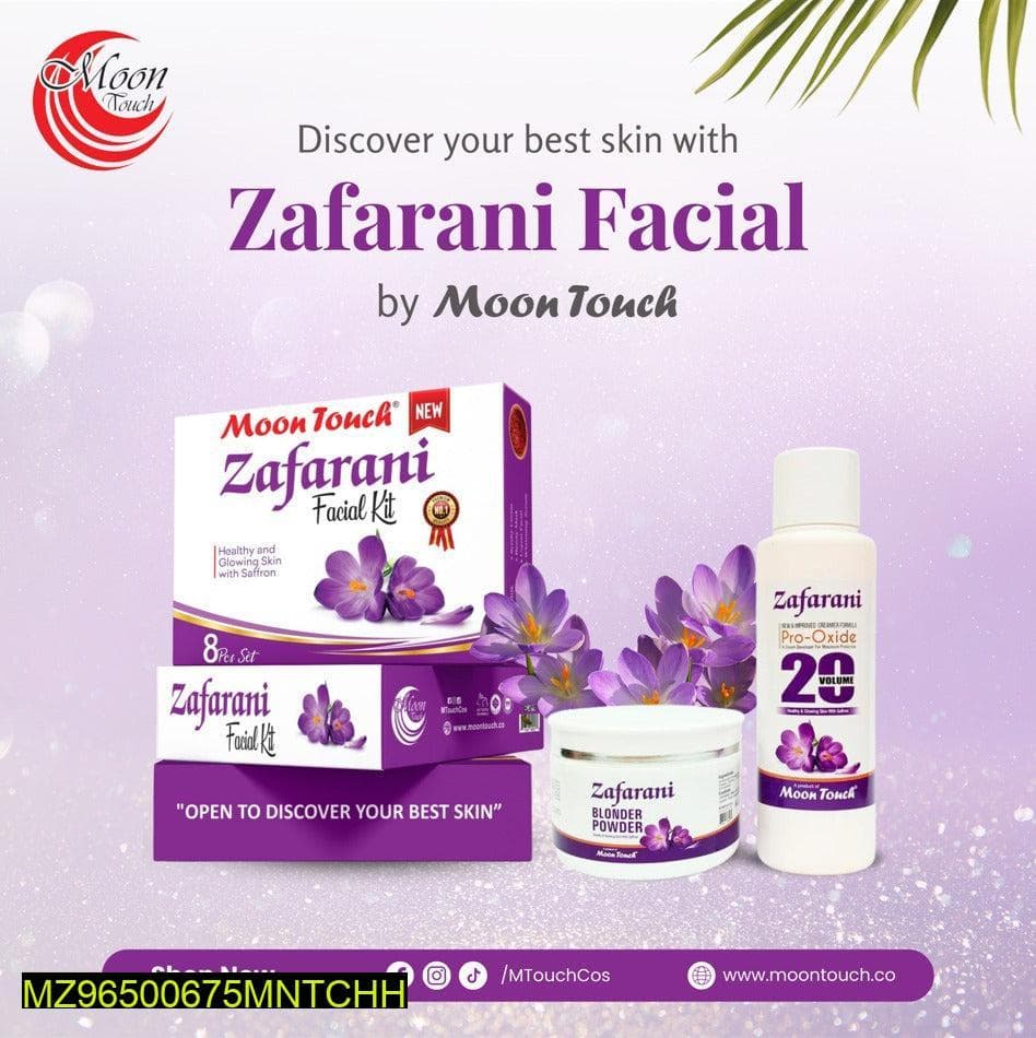 Zafarani Facial Set for All Skin Types, 3-Piece Travel Friendly