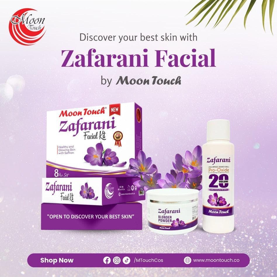 Zafarani Facial Set for All Skin Types, 3-Piece Travel Friendly