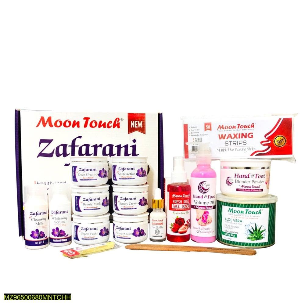 Zafarani 14-Piece Skin Care Set for All Skin Types