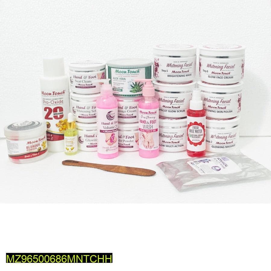 Moon Touch Parlour Skincare Set with Free Gold Serum 30ml