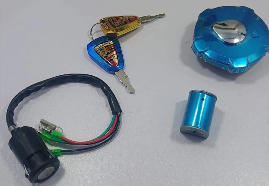 Honda 125 Lock Kit with Keys & Switch Set