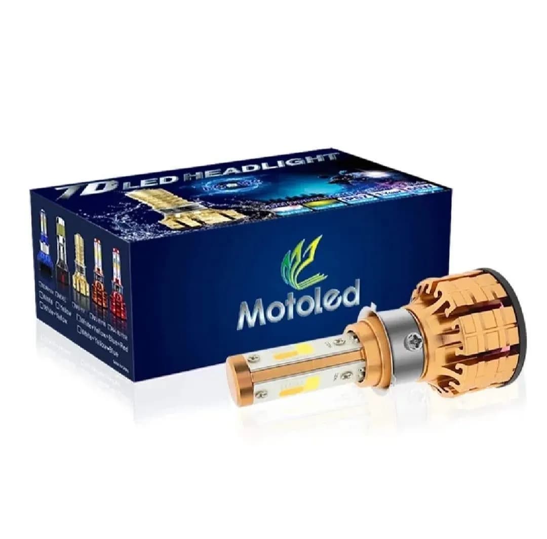 LED Headlight for Bikes 55W Multi Mode Metal