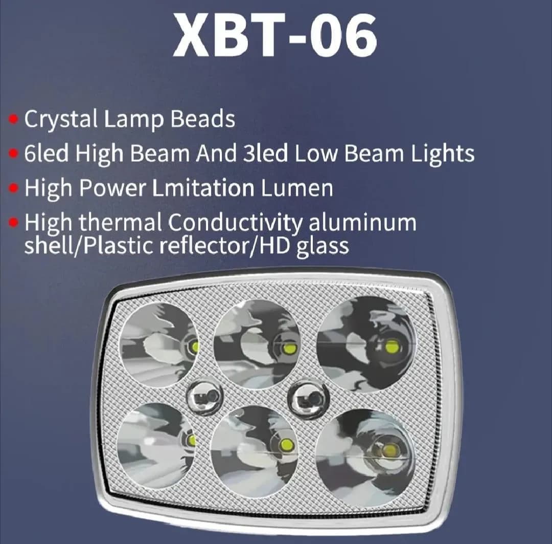 XBT-06 LED Headlight 1800LM DC12V for CD70 125cc