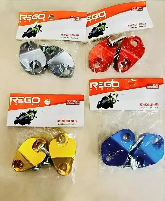 CD 70 CG 125 Handlebar Adjusters Blue Red Gold Aluminum