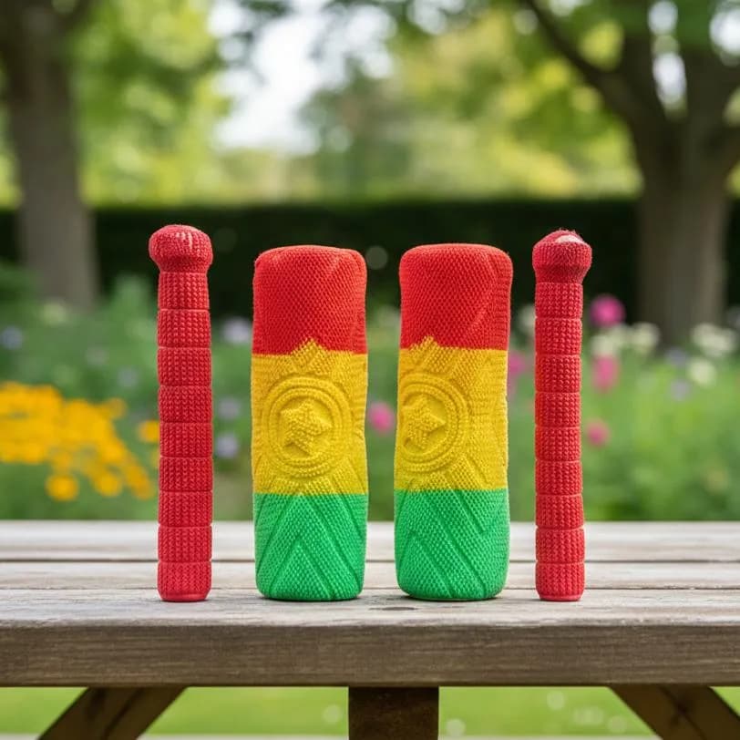 Multicolor Rubber Bike Grips 4Pcs Durable Comfort