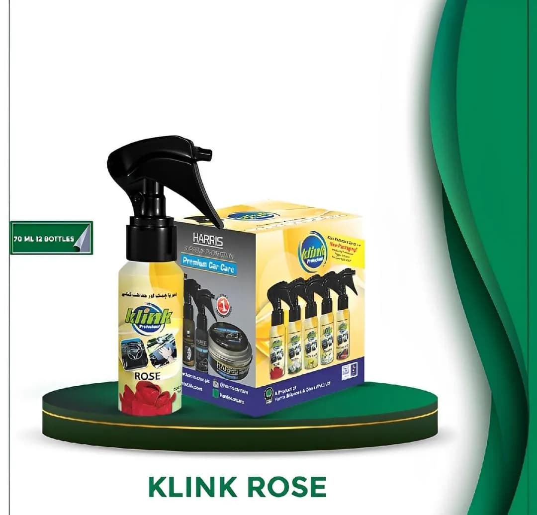 Klink Rose Dashboard Spray 70mlx12 Bots
