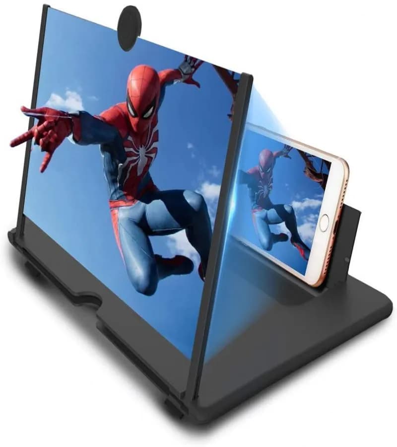 3D HD Magnifier Red Universal Smartphone Viewer