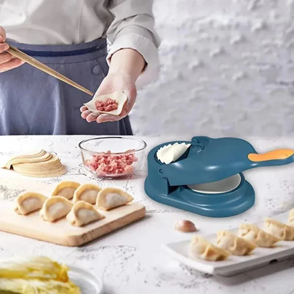 ABS Plastic Dumpling Mould Multicolor Kitchen Accessory