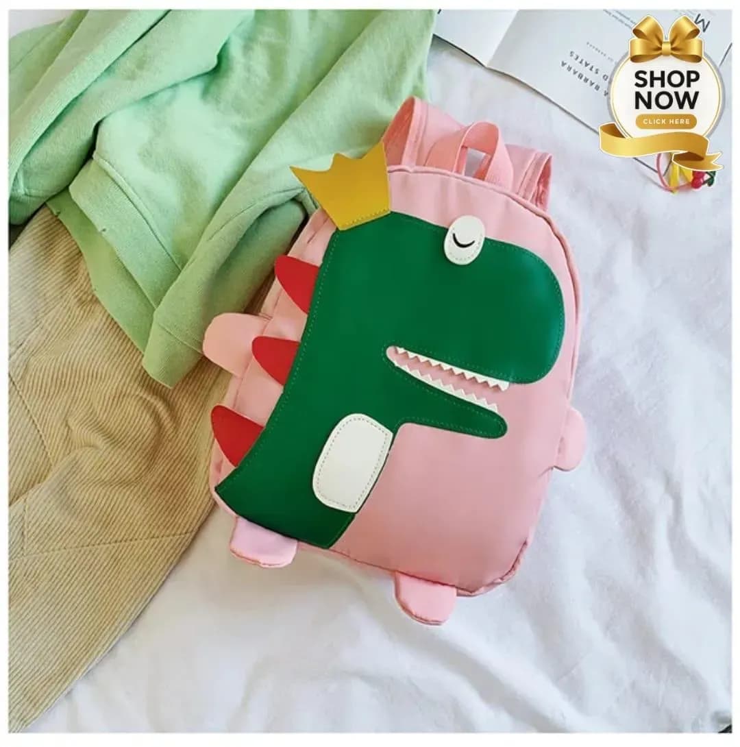 Pink Dinosaur Mini Bag for Girls