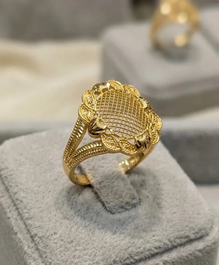 Gold Dragon Design Ring for Women