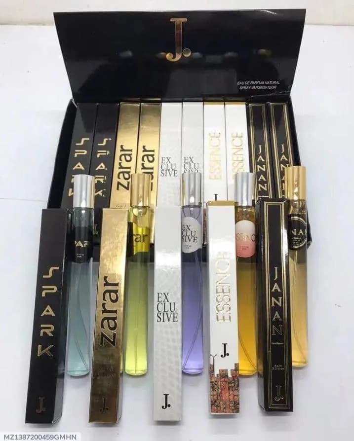 Long Lasting Floral Pocket Perfume Set 5 Pcs Unisex