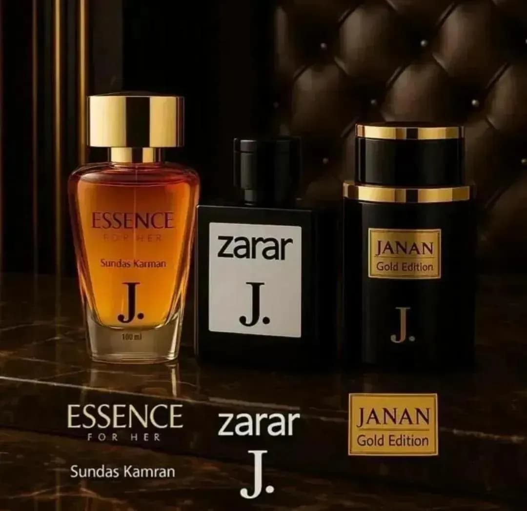 Floral Unisex Perfume 3-Piece Set Long Lasting