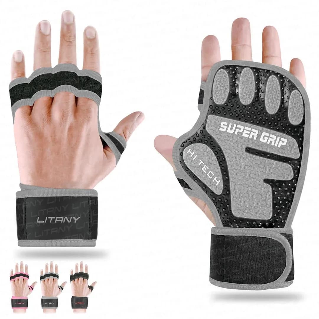 Litany Super Grip Gym Gloves for Men Women