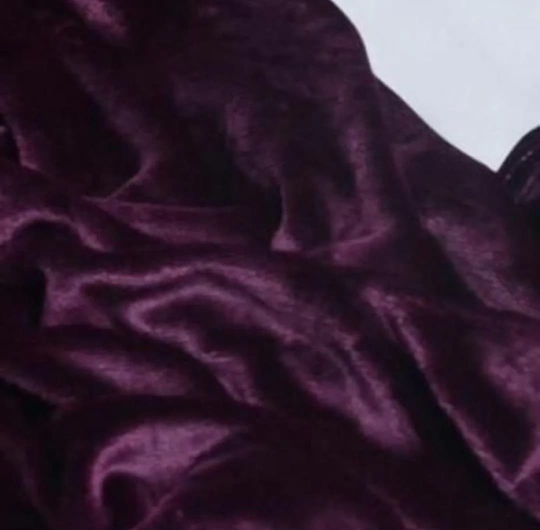 Purple Velvet Curtains 2 Pcs 86x60 Inch