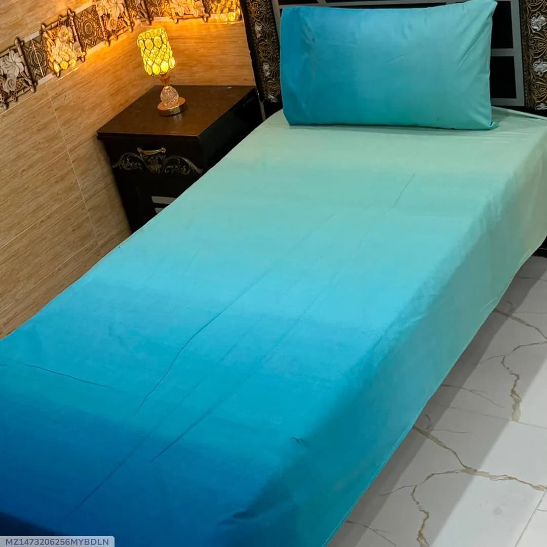 Elegant 4 Pcs Export Cotton Printed Single Bedsheet