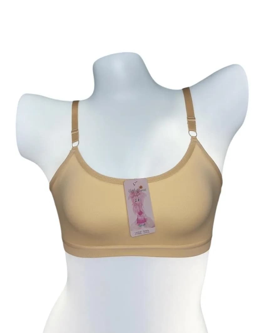 Premium Quality Non-Padded Jersey Bra Pack of 2
