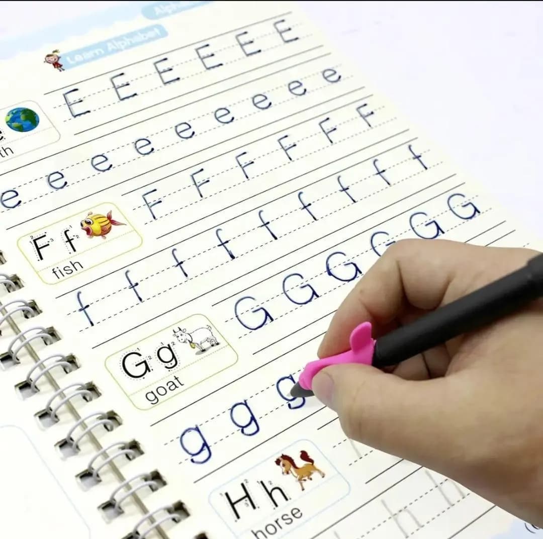 Magic Book Writing Practice Set for Kids 3+