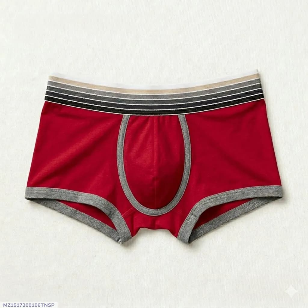Men's Cotton Boxers Fabric: Cotton Pattern: Plain