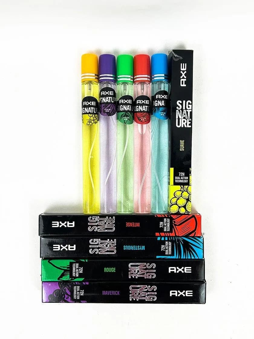 Unisex Pocket Perfume 5 Pack Multicolor Long Lasting