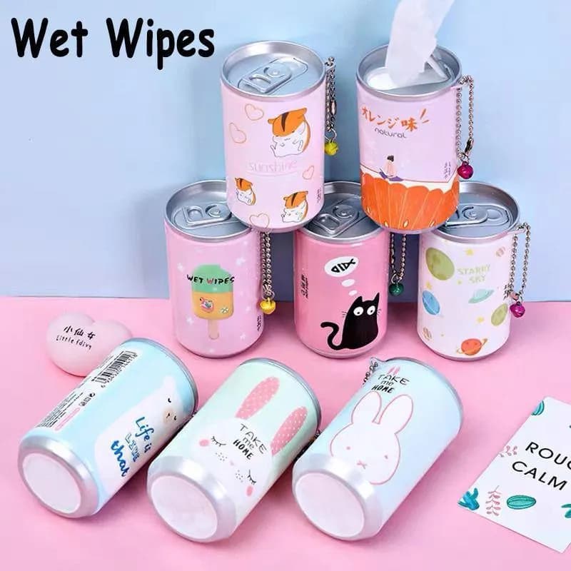 Cotton Wet Wipes Multicolor Unisex