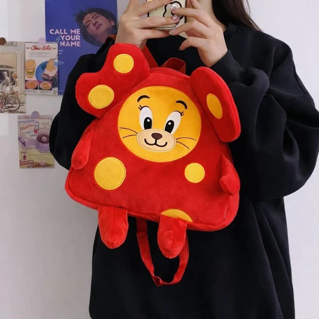 Giraffe Plush Backpack for Kids School Travel