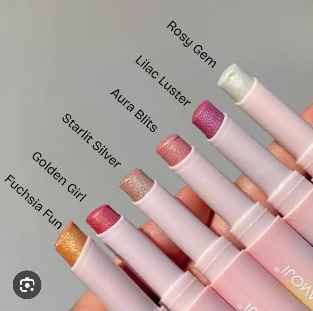 Matte & Glitter Lipstick Set 6 Pcs Multicolor 100g
