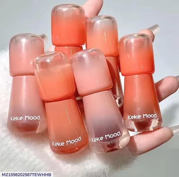 Nude Shades Lip Gloss 6 Pack High Pigment 100g
