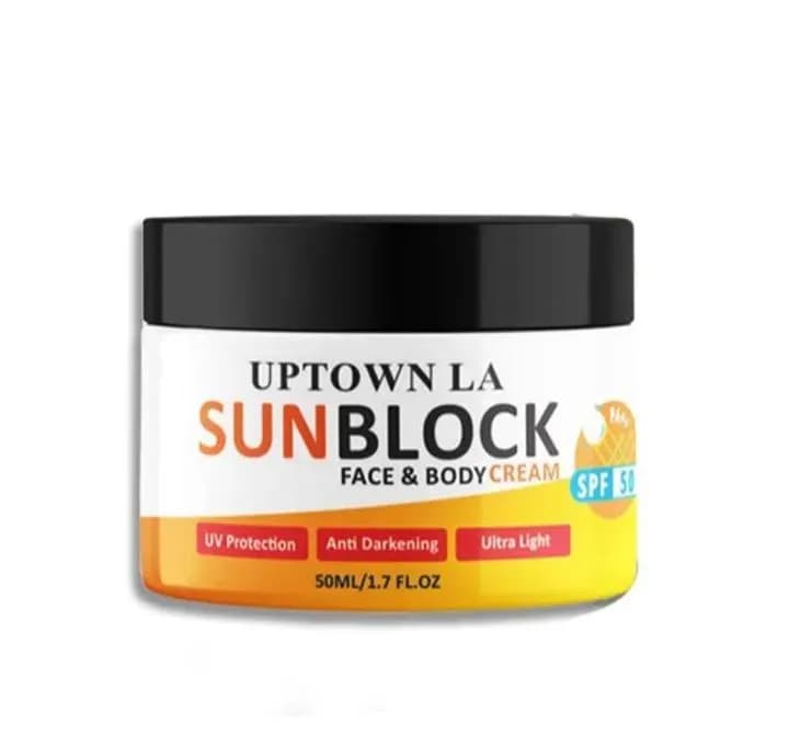 Uptown La Sunblock SPF 50 Non Greasy Cream 500ml