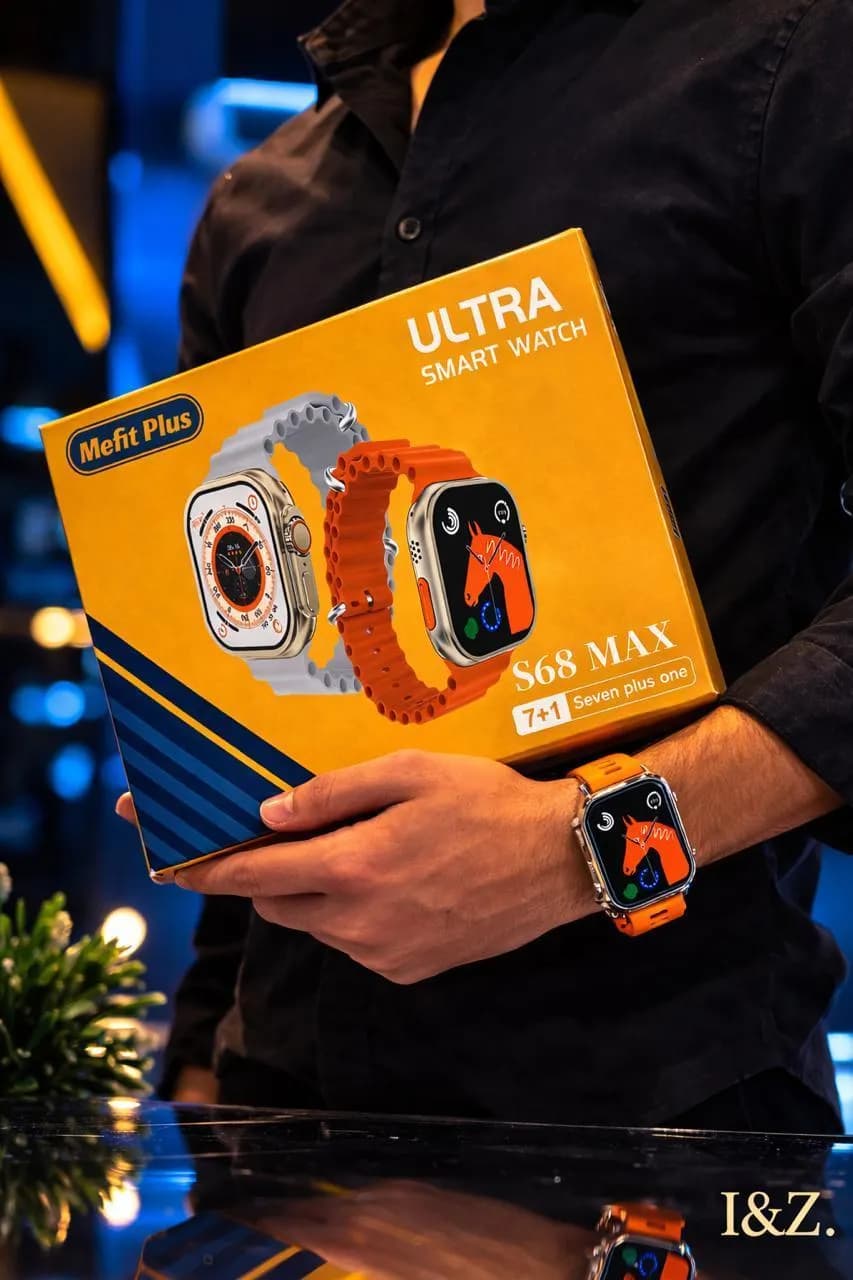 MEFIT PLUS Ultra Smart Watch with 7 Color Straps