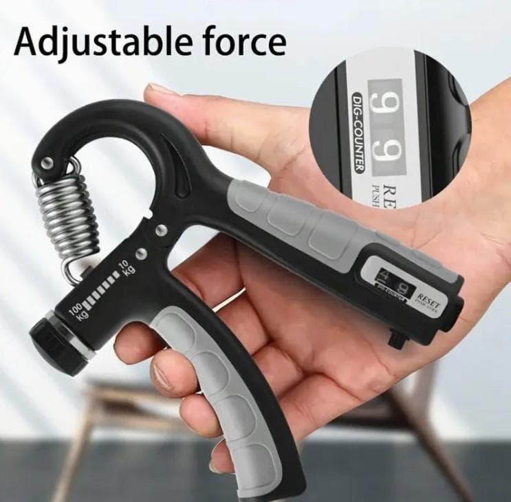 Hand Gripper Black ABS Plastic