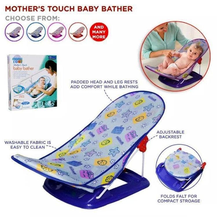 Adjustable Baby Bath Mat Foldable Washable Padded Head Rest