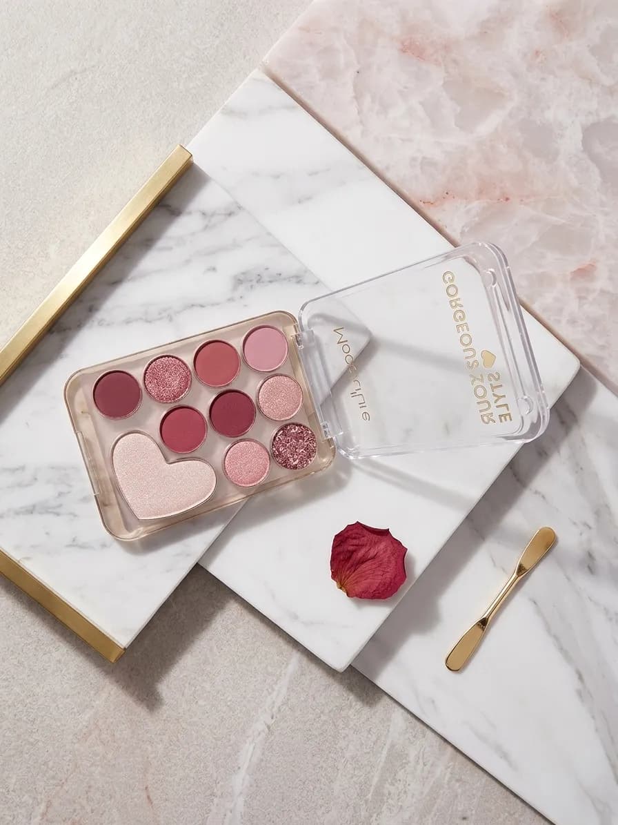 Matte & Glitter Eyeshadow Kit for Women
