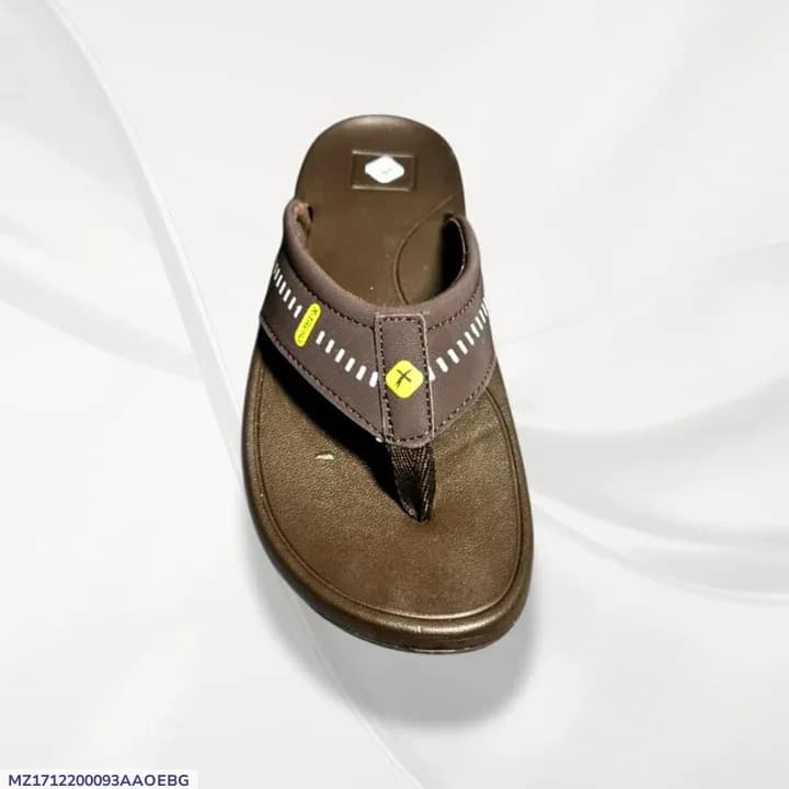 Brown Slide Slippers for Men, Comfortable & Stylish