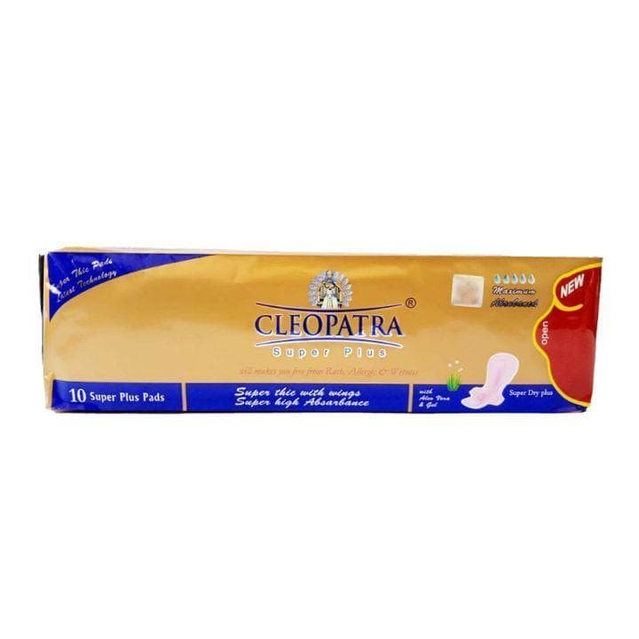 Cleopatra Super Plus Maxi Thick Sanitary Pads 10 Pcs
