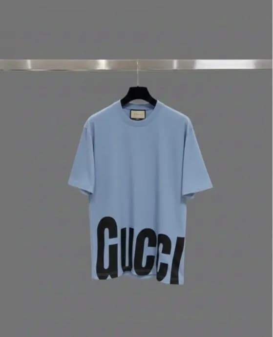 Men's Blue Printed Dri Fit T-Shirt Round Neck Small to X-Large