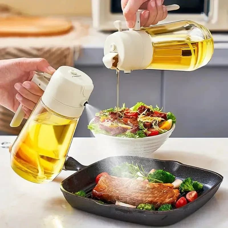 Green Multifunctional Oil Bottle 470ml