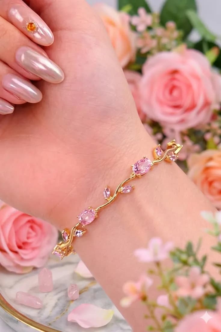 Viral Tulip Friendship Bracelets Set (2 Bracelets)